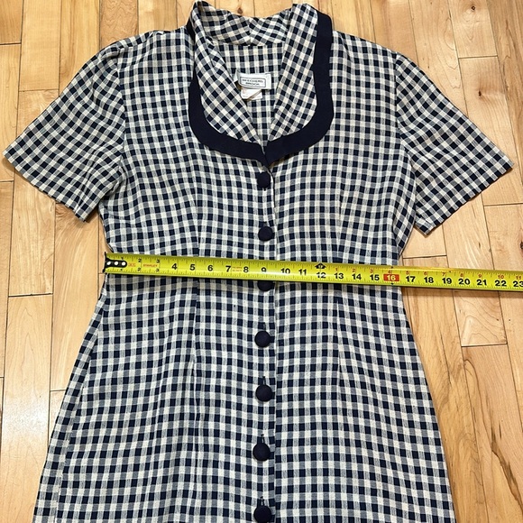 Vintage Beechers Brook Gingham Dress - Picture 7 of 8